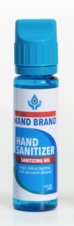 2 OZ – Hand Brand (60mL) Hand Sanitizer by HSI Professional